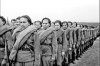 Девушки-снайперы на марше. Подольск, 1944 год..jpg
