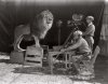 Начало эры Голливуда Съемки начального экрана в заставке компании MGM, 1928 год..jpg