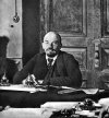 27 сентября 1918 года. В. И. Ленин после выздоровления от ранения на заседании Совнаркома..jpg